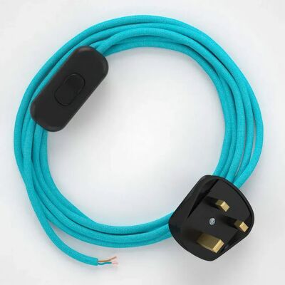Creative Cables Câble De Lampe Rm17 1.80 M Baby Blue One Size - Publicité Creative Cables Câble De Lampe Rm17 1.80 M Baby Blue One Size - Publicité
