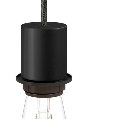 Creative Cables Kit De Douille De Lampe Semi-threaded E26 Black One Size - Publicité Creative Cables Kit De Douille De Lampe Semi-threaded E26 Black One Size - Publicité