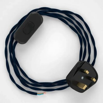 Creative Cables Câble De Lampe Tm20 1.80 M Dark Blue One Size - Publicité Creative Cables Câble De Lampe Tm20 1.80 M Dark Blue One Size - Publicité