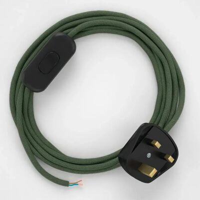 Creative Cables Câble De Lampe Rc63 1.80 M Green Grey One Size - Publicité Creative Cables Câble De Lampe Rc63 1.80 M Green Grey One Size - Publicité