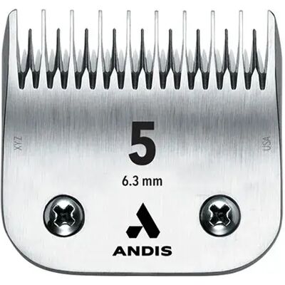 Andis - #5 Skip Tooth UltraEdge - 6,3mm - Acier au carbone - Lame clip-on - Publicité Andis - #5 Skip Tooth UltraEdge - 6,3mm - Acier au carbone - Lame clip-on - Publicité