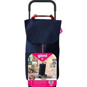 Vileda Chariot De Courses Twin Blue One Size - Publicité Vileda Chariot De Courses Twin Blue One Size - Publicité