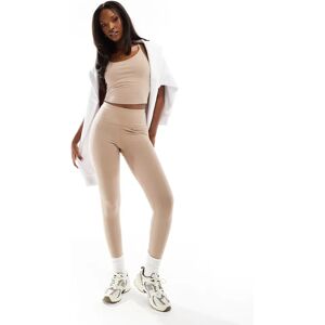 ASOS 4505 - Icon - Legging de yoga doux - Biscuit-Neutral Neutral 40 female