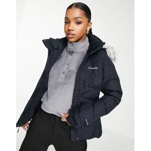 Columbia - Ski Lay D Down II - Veste isolante avec bord en fausse fourrure - Noir Noir M female