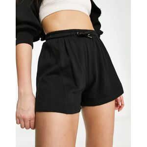 Il Sarto - Short d'ensemble avec cordon de serrage et coutures apparentes - Noir-Black Black 34 female