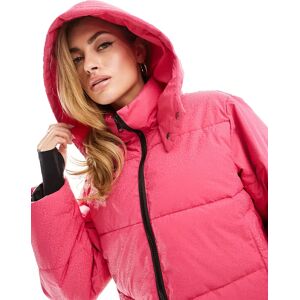 Threadbare Doudoune de ski aA  capuche Rose irisaA© Rose 40 female