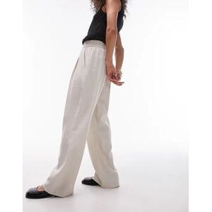 Topshop - Pantalon de jogging habillÃÂ© - Ãa°cru-Blanc Blanc 42 female