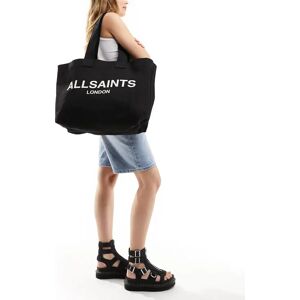 AllSaints - Ali - Cabas en toile - Noir Noir One Size female - Publicité