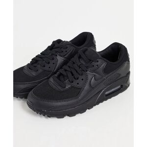 Nike - Air Max 90 - Baskets - Noir dÃ©lavÃ© Noir 38 female