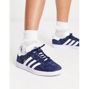 adidas Originals - Gazelle - Baskets - Bleu marine Bleu marine 46 female - Publicité