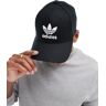 adidas Originals - Casquette de baseball avec logo trÃ¨fle - Noir Noir One Size female