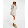 Weekday - Nicki Pike - Robe mi-longue en maille - CrÃ¨me-Blanc Blanc XL female