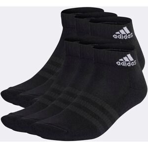 adidas Performance - Lot de 6 paires de socquettes rembourrÃ©es - Noir Noir 37 1/3-38 2/3 unisex