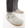 Birkenstock - Boston - Sabots en laine - Coquille d'auf-Blanc Blanc 37 female