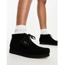 Clarks Originals - Wallabee -â€¯Bottines en daim - Noir Noir 41 female