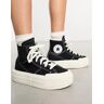 Converse - Chuck Taylor All Star Cruise - Baskets montantes Ã  plateforme - Noir-Blanc Blanc 43 unisex