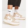 Jordan - AJ1 Elevate - Baskets mi-hautes - Blanc et taupe Blanc 44 female