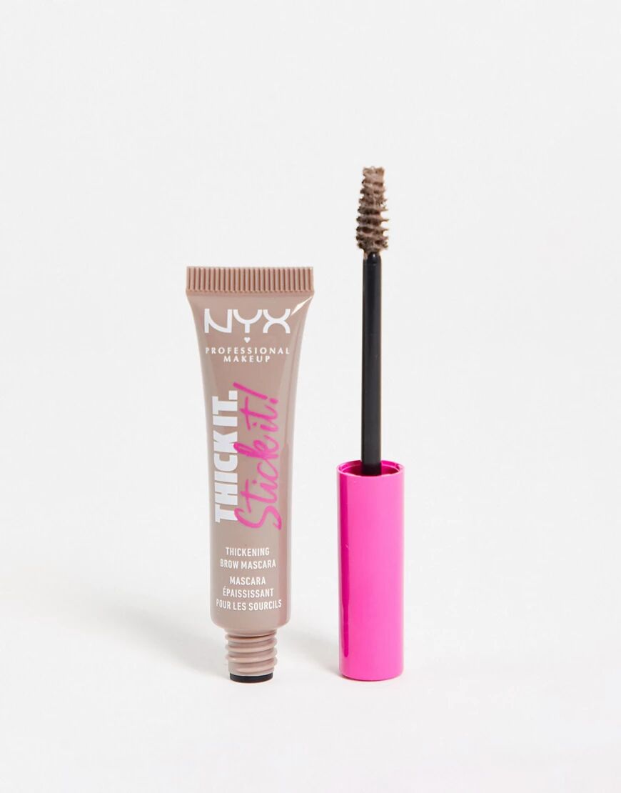 NYX Professional Makeup - Thick It Stick It! - Gel Ã  sourcils-Marron Marron No Size female