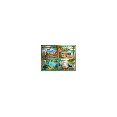 Puzzle Cobble Hill 275 pièces XXL - Pays des Cabanes - Puzzle - Publicité Puzzle Cobble Hill 275 pièces XXL - Pays des Cabanes - Puzzle - Publicité