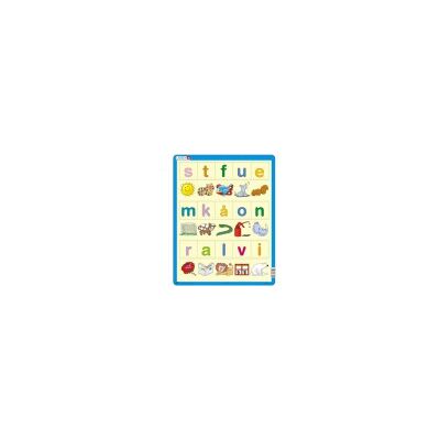 Larsen Puzzle Cadre - Apprendre les Lettres (en Norvégien) - Publicité Larsen Puzzle Cadre - Apprendre les Lettres (en Norvégien) - Publicité