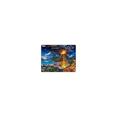 Larsen Puzzle Cadre - Volcanes (en Espagnol) - Publicité Larsen Puzzle Cadre - Volcanes (en Espagnol) - Publicité