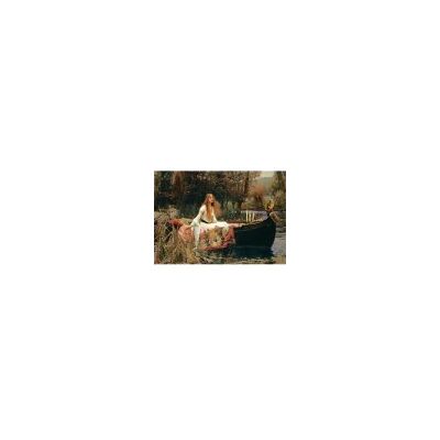 ART Puzzle John William Waterhouse - La Dame de Shalott, 1888 - Puzzle - Publicité ART Puzzle John William Waterhouse - La Dame de Shalott, 1888 - Puzzle - Publicité
