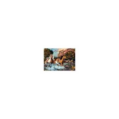 Puzzle DinoToys - Chevaux 1000 Pièces - Publicité Puzzle DinoToys - Chevaux 1000 Pièces - Publicité