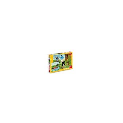 Dino Maulwurf Höschen Puzzle - Puzzle - 55 Pièces - Publicité Dino Maulwurf Höschen Puzzle - Puzzle - 55 Pièces - Publicité