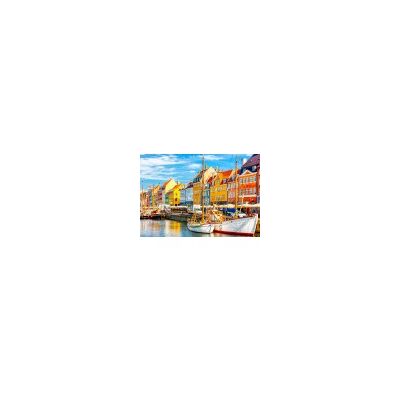 Bluebird Puzzle Port de Nyhavn - Copenhague - Publicité Bluebird Puzzle Port de Nyhavn - Copenhague - Publicité