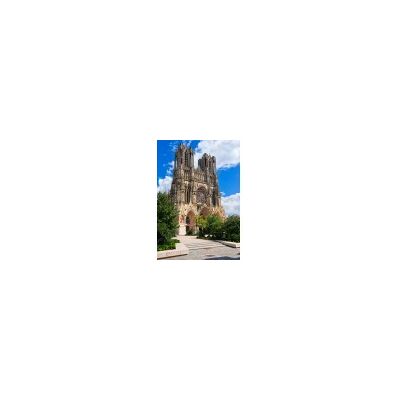 Bluebird Puzzle Vue sur la Cathédrale de Reims - Publicité Bluebird Puzzle Vue sur la Cathédrale de Reims - Publicité