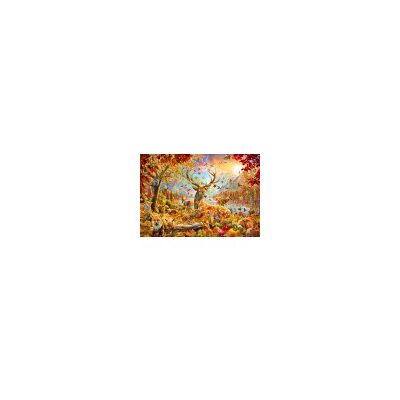 Bluebird Puzzle Animals In the Fall - Publicité Bluebird Puzzle Animals In the Fall - Publicité