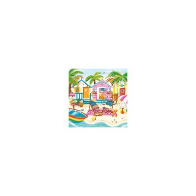 Magnolia Beach Huts - Publicité Magnolia Beach Huts - Publicité