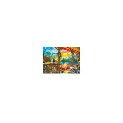 Puzzle Eurographics Pêche Matinale - 500 Pièces - Publicité Puzzle Eurographics Pêche Matinale - 500 Pièces - Publicité