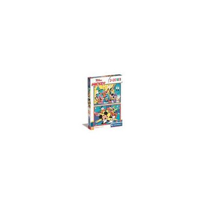 Clementoni 2 Puzzles - Mickey and Friends - Publicité Clementoni 2 Puzzles - Mickey and Friends - Publicité