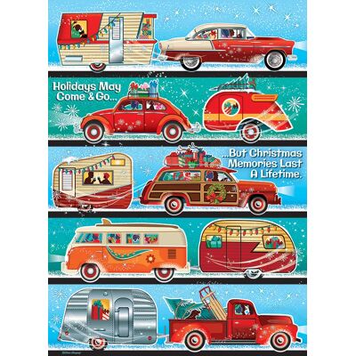 Puzzle Cobble Hill 1000 pièces Holiday Hustle - Puzzle - Publicité Puzzle Cobble Hill 1000 pièces Holiday Hustle - Puzzle - Publicité