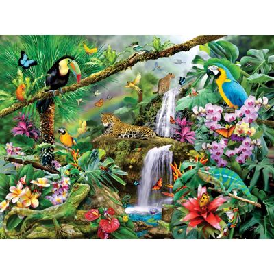 SunsOut Puzzle Lori Schory - Tropical Holiday - 1000 pièces - Publicité SunsOut Puzzle Lori Schory - Tropical Holiday - 1000 pièces - Publicité