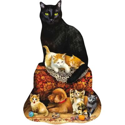 SunsOut Family Ottoman Lori Schory Puzzle - Puzzle En Forme - Publicité SunsOut Family Ottoman Lori Schory Puzzle - Puzzle En Forme - Publicité