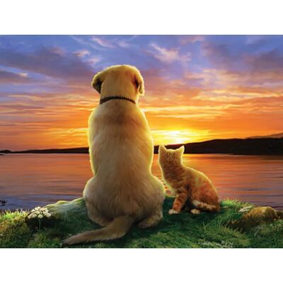 SunsOut Puzzle Pièces XXL - As the Sun Sets - 200 à 499 pièces - Publicité SunsOut Puzzle Pièces XXL - As the Sun Sets - 200 à 499 pièces - Publicité