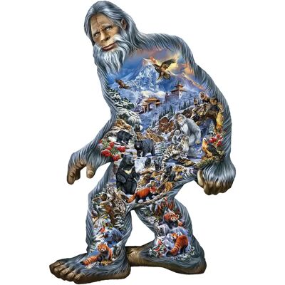 SunsOut Yeti Puzzle - Puzzle - Publicité SunsOut Yeti Puzzle - Puzzle - Publicité