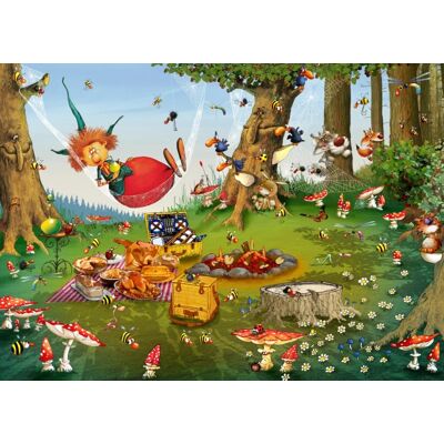 Grafika Francois Ruyer - Puzzle Sorcière - 500 pièces - Publicité Grafika Francois Ruyer - Puzzle Sorcière - 500 pièces - Publicité