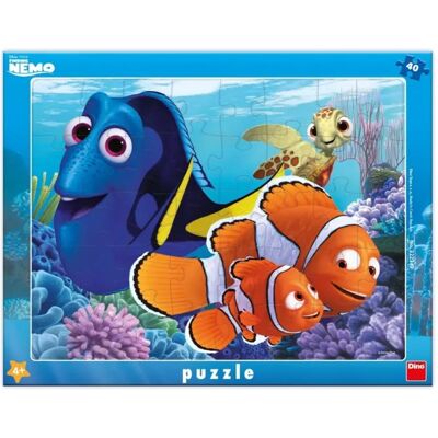 Dino Puzzle Nemo et Ses Amis - 26 à 50 pièces - Publicité Dino Puzzle Nemo et Ses Amis - 26 à 50 pièces - Publicité