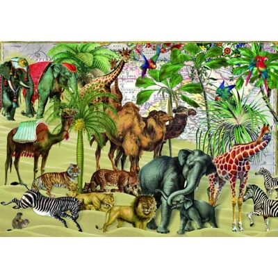 Bluebird Désert 1000 Pièces - Puzzle - Publicité Bluebird Désert 1000 Pièces - Puzzle - Publicité