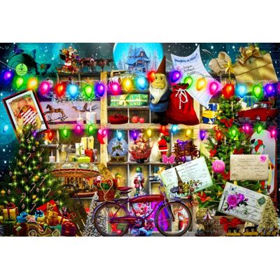 Bluebird La Liste de Noël du Père Noël 1000 Pièces Puzzle - Publicité Bluebird La Liste de Noël du Père Noël 1000 Pièces Puzzle - Publicité
