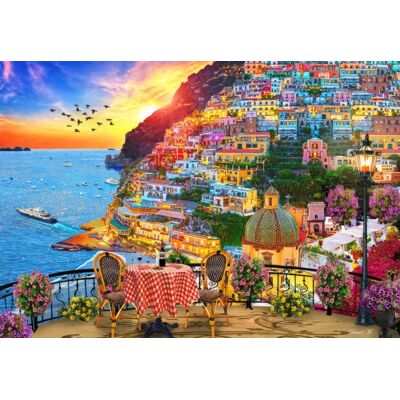 Bluebird Puzzle Puzzle Positano Italy - 1000 pièces - Publicité Bluebird Puzzle Puzzle Positano Italy - 1000 pièces - Publicité