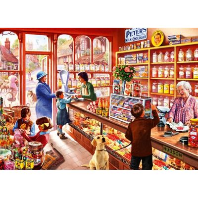 Bluebird Puzzle Puzzle Sweetshop - 500 à 999 pièces - Publicité Bluebird Puzzle Puzzle Sweetshop - 500 à 999 pièces - Publicité