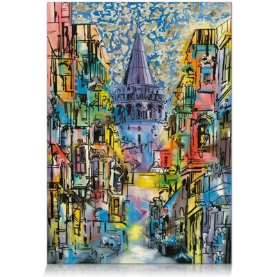 Star Tour de Galata Puzzle Métallique 1000 Pièces - Publicité Star Tour de Galata Puzzle Métallique 1000 Pièces - Publicité