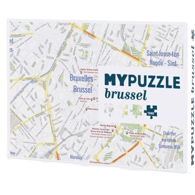 Helvetiq MYPUZZLE BRUXELLES - Jeu de puzzle - Publicité Helvetiq MYPUZZLE BRUXELLES - Jeu de puzzle - Publicité