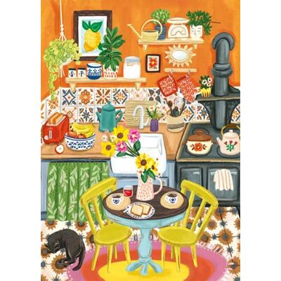 Magnolia Puzzle Orange Kitchen - 1000 pièces - Publicité Magnolia Puzzle Orange Kitchen - 1000 pièces - Publicité