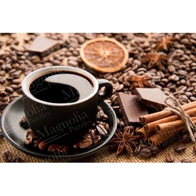 Magnolia Puzzle Coffee Time - 1000 pièces - Publicité Magnolia Puzzle Coffee Time - 1000 pièces - Publicité