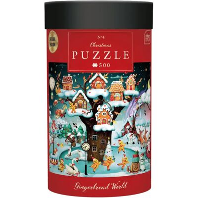 Interdruk Puzzle Edition Spéciale - Gingerbread World - 500 à 999 pièces - Publicité Interdruk Puzzle Edition Spéciale - Gingerbread World - 500 à 999 pièces - Publicité